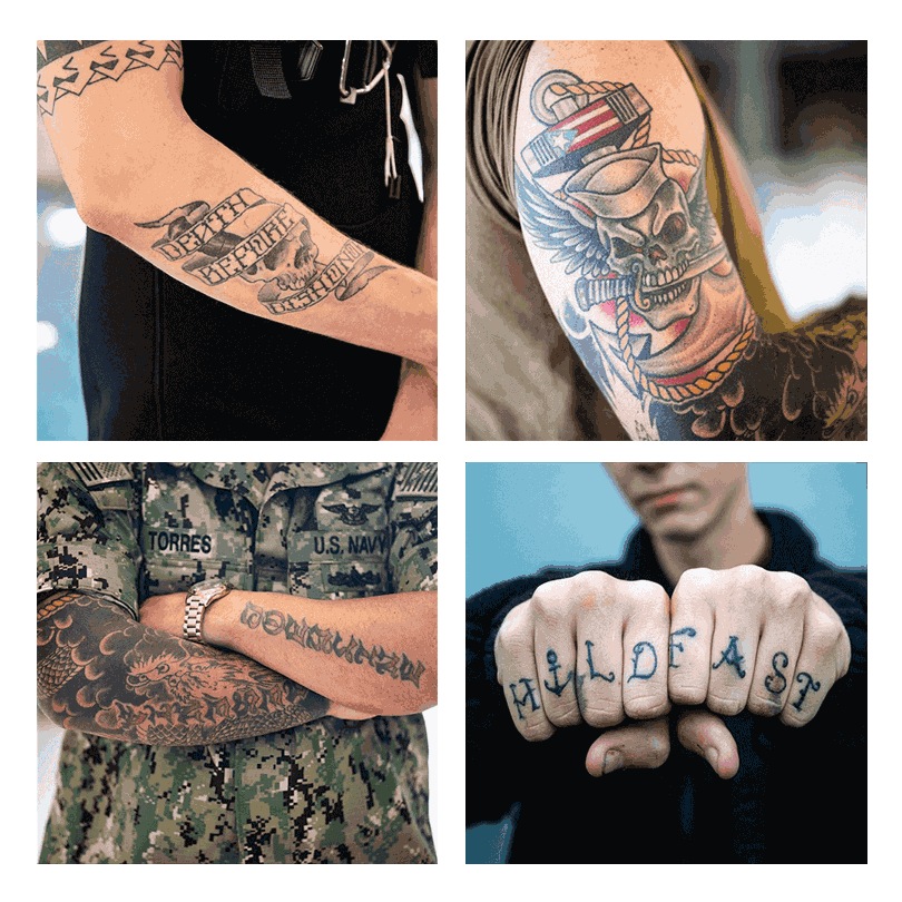 U.S. Navy Accepted Tattoo Examples 0 